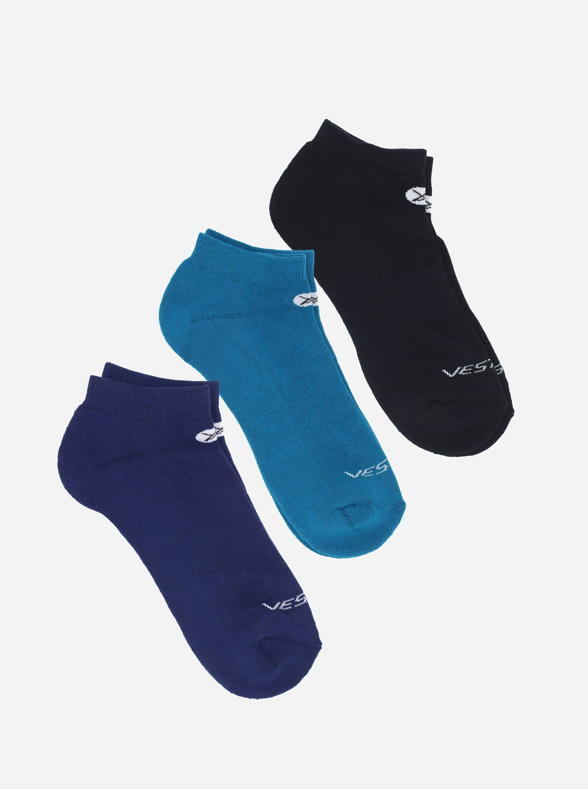 VESTRA LOW HALF CUSHION 3 PACK Sock